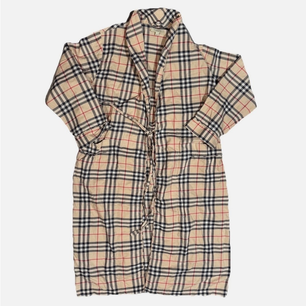 Burberry Nova Check Belted Robe- Unisex- Medium